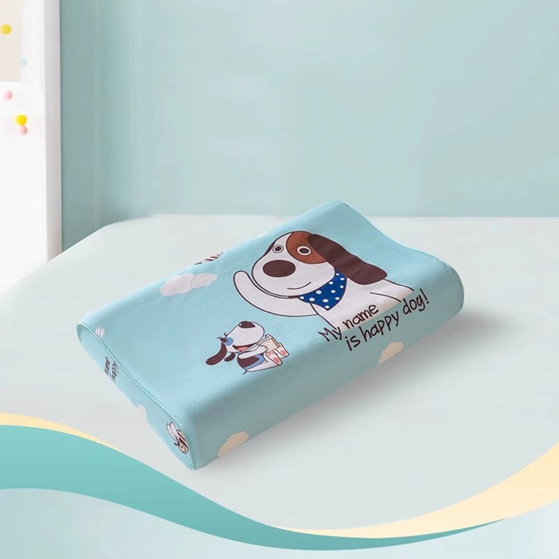 儿童乳胶枕泰国天然橡胶枕头枕芯3岁以上宝宝幼儿园小学生专用夏