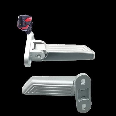 深远GT台铃虎贲电动车脚踏折叠脚蹬铝合金后搁脚小牛U+B改装配件