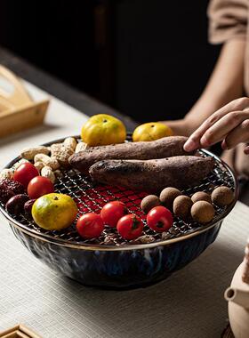 煮围炉煮茶中式家用客罐厅煮茶炉养生泡壶茶壶罐壶茶花F55809茶套