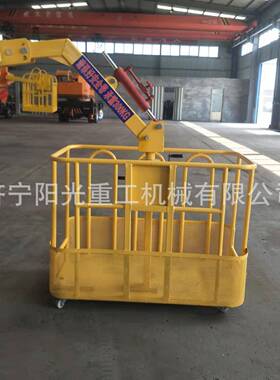 高处作吊篮15米双人旋.吊框篮业吊车吊装作业转平台NCY吊车专用吊