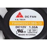 山YW09025012BS-12GNO02512V.133A9元厘米PWM温控大风量风9扇