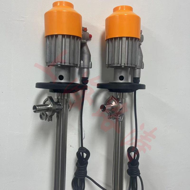 3液油桶泵HD-EX2-V+SS16L-1020HP防腐蚀化工桶泵插桶泵电动JGG抽