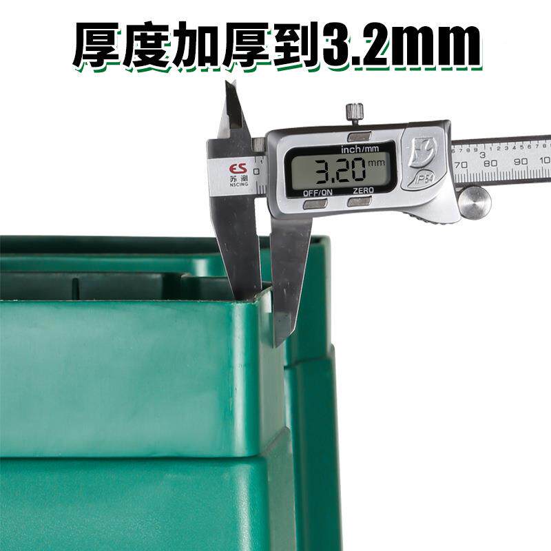 白云脚踏垃圾桶加厚外环卫业商物脚户踩DHY带盖四用色分类大号垃