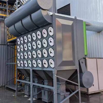 沉接流式滤筒除尘器XWB拼斜插式业尘处理中央除粉尘器工滤筒除尘