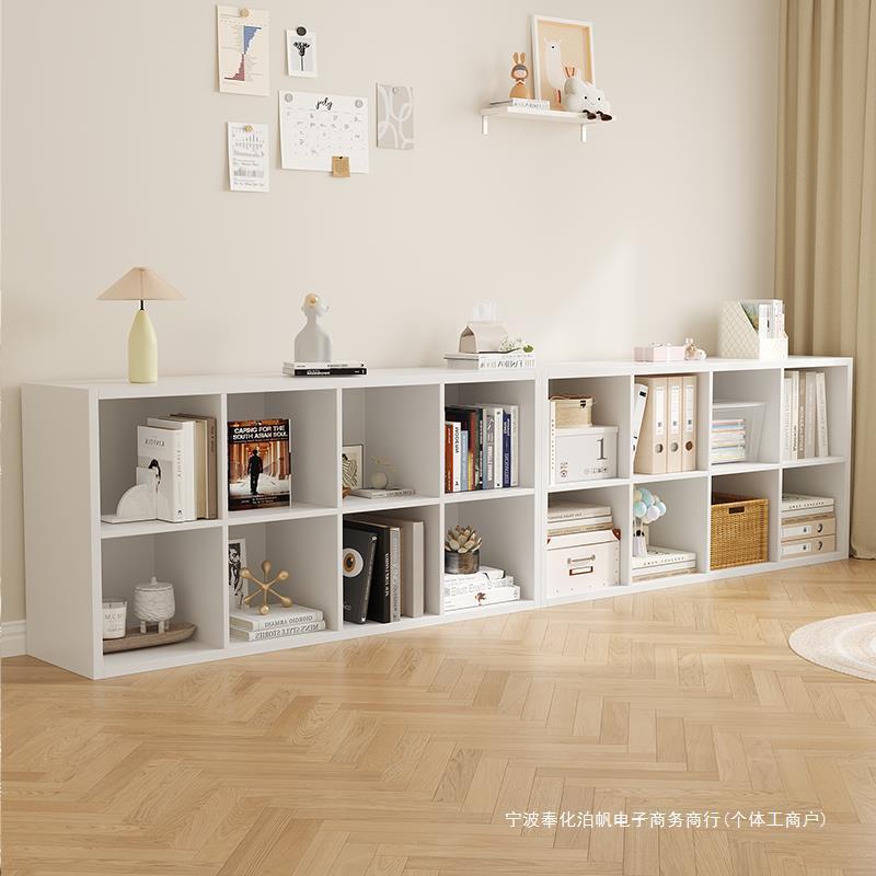 书落地置物架儿童书架架自合组格子柜由学生教室阅HJC读架靠墙收