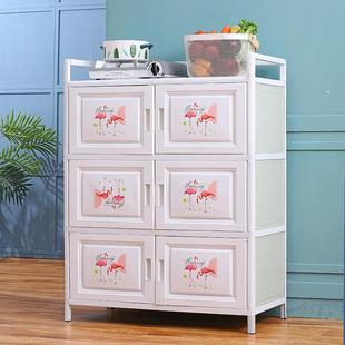 厨房物架橱柜简易组装 经济柜型置子灶台柜金GBP铝合落地置物柜子