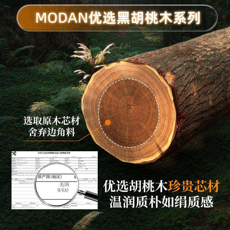 胡桃木厨房筷子收纳壁挂式置家用HUTAOMUO轻奢免盒孔筷打子筒沥水