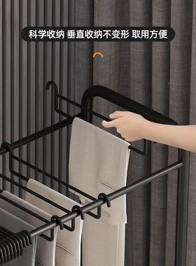 子收纳架移动裤架多功能整理挂架裤家居裤子衣架立式置可YEY挂物