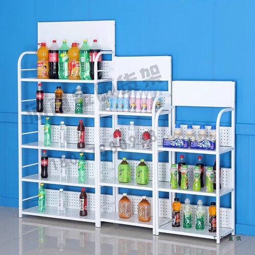 饮料架子展示架新款超市小货架便利店小卖部多层小型简易置物架