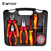 WEDO维度7PCS绝缘组套VDE丝认证工具7件套工钢丝具IN544C钳螺批绝