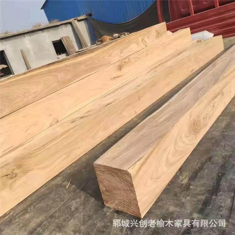 榆木檀条UBD房梁木原木实柱子老隔断装饰装修木木老旧木头圆圆木