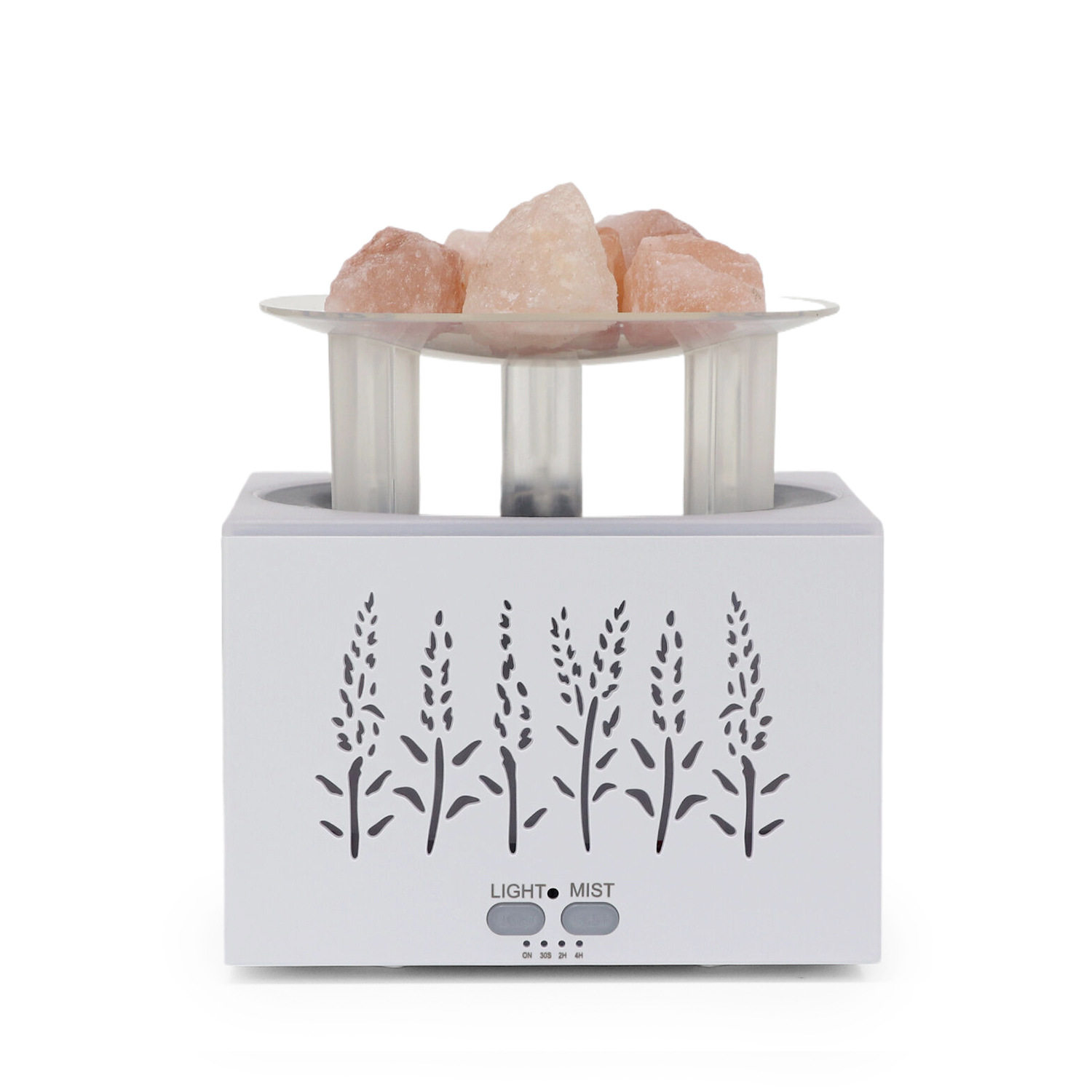 新款台式火焰加湿器400ml大容量烤盘模型彩色氛围灯创意麦穗场景
