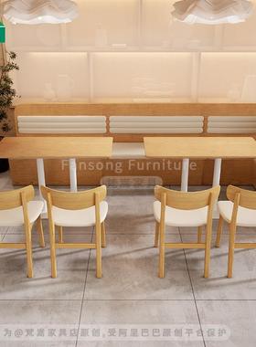 连饭锁主15562题餐厅卡座沙厅发茶餐厅靠墙座西餐餐饮店卡座桌椅