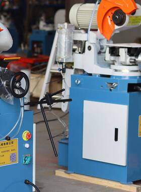 15B管机不锈钢切切角机金属水冷圆锯机气动手动型切FPD割机型3材