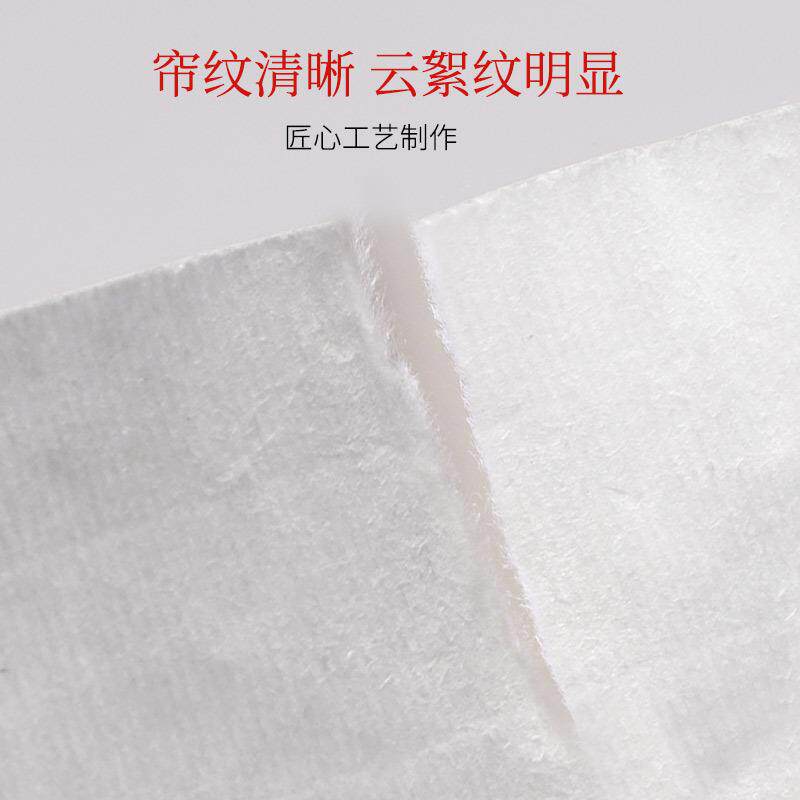 书法法作品国展纸檀半皮40946宣法纸书纸生半熟加厚国画手工古宣