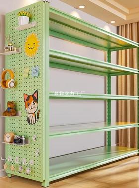 家用架置15476物架落地多层书架洞洞示板收储物杂物快递纳架货超