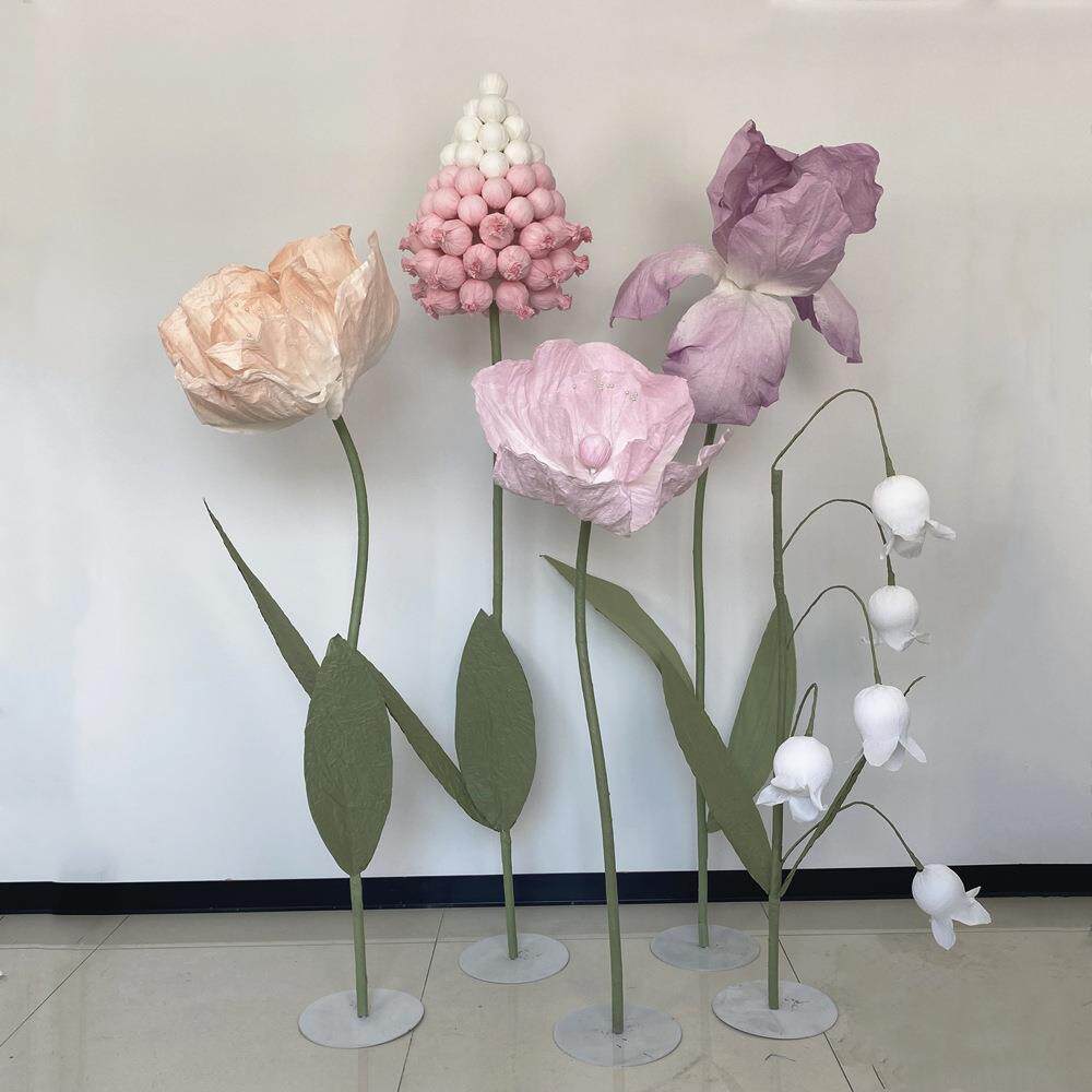 窗大手工纸艺花仿真花婚庆HUI婚舞台摄影道具橱场景布礼置型美陈