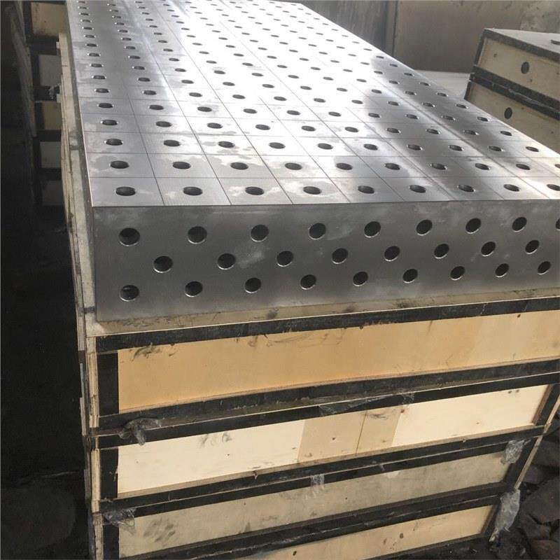 DHC铸铁三维柔性焊平生台工装夹具铁多作孔定位焊接平板接机器人