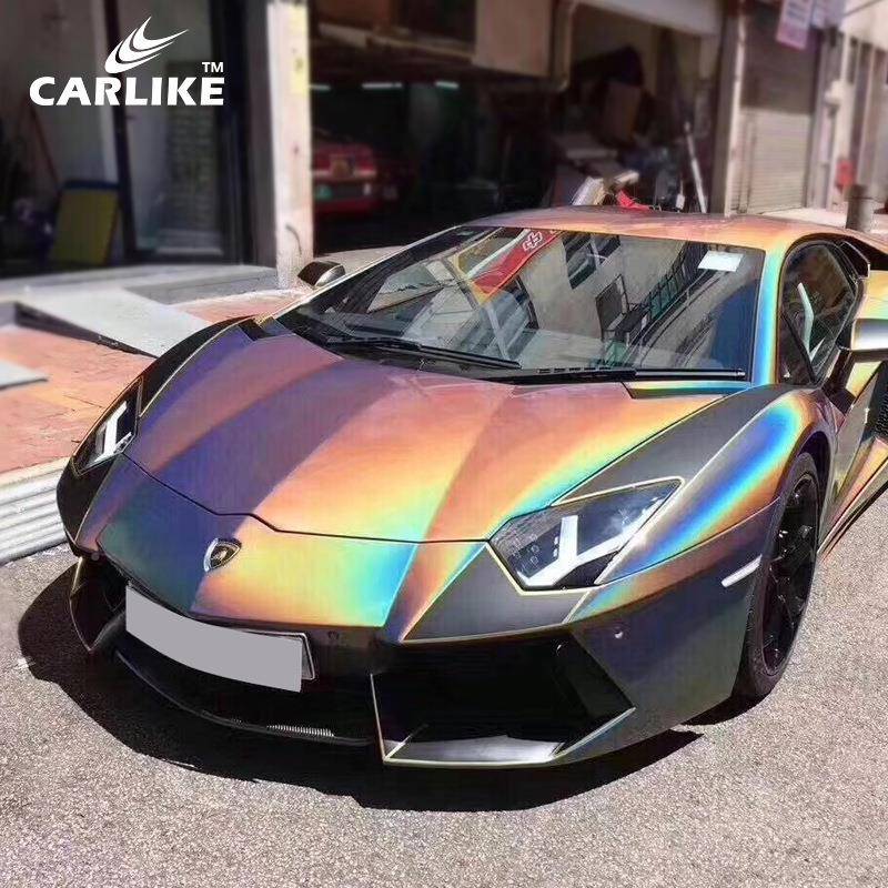 卡莱克七镭饰彩镭射电镀改色膜汽车炫彩变色射整车装CL-IL全车膜