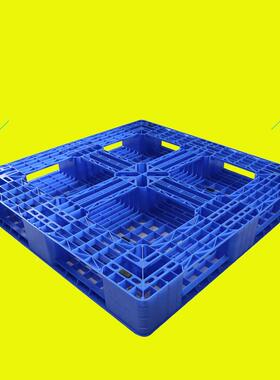 网*格ZJ1111-1田字塑托盘11001100叉车料栈板架货物堆码周转货塑