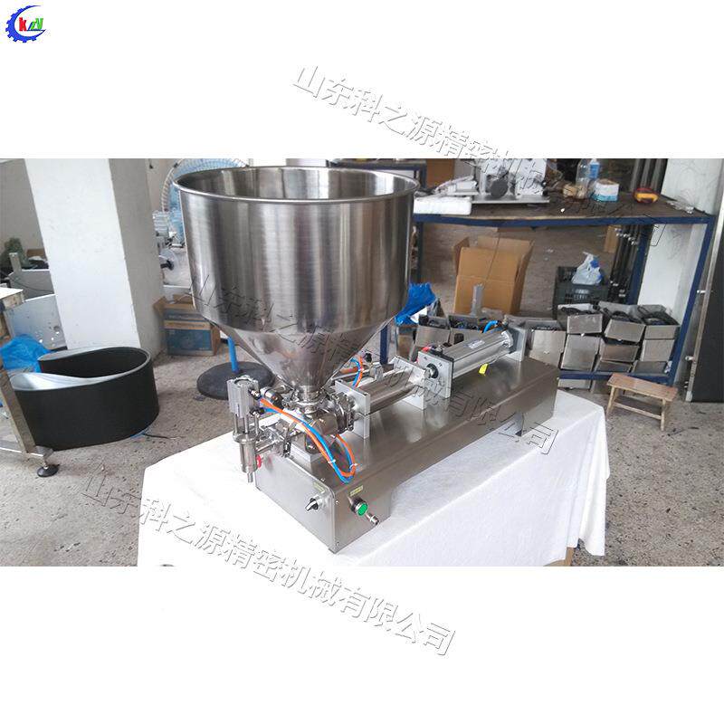 半自动膏灌装机不锈钢气缸活塞出料口速气缸体回657位调度节旋钮