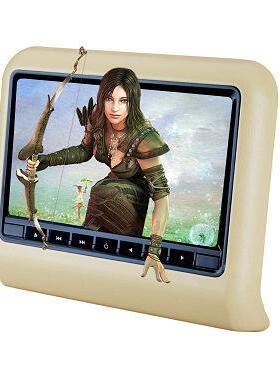 9寸头枕DVD9寸头显示器头枕D,VD枕,97867头枕显示,器