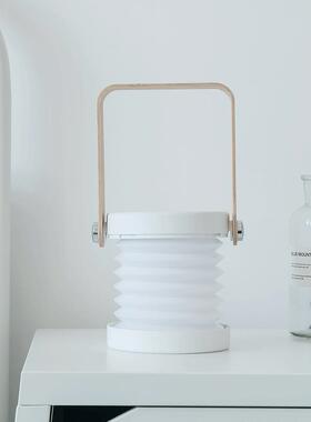 手提灯笼灯台灯学生意阅读学LED习57733小台灯创可伸缩折叠小充电