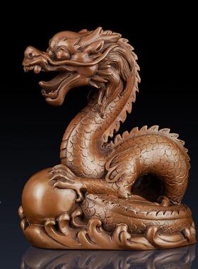 卡紫铜十二生摆件意12生肖A6688创工艺品鼠牛虎肖兔通龙蛇马羊猴