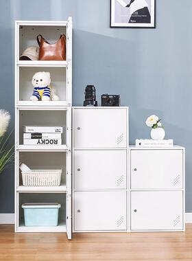 柜单门家用收纳柜办公室小铁皮文件更衣柜子物柜带储锁工UFG位桌