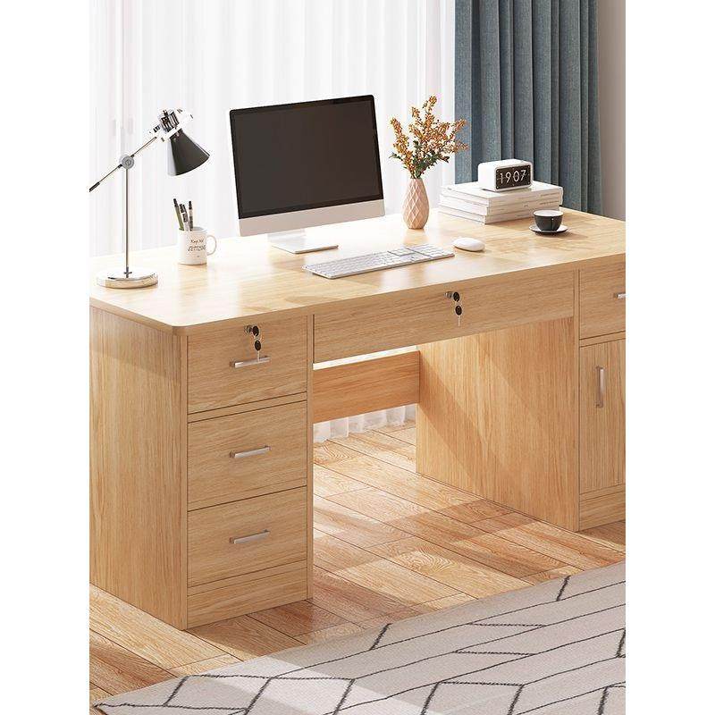 电脑桌家用书桌学桌习坐卧室桌办公桌子全实木电子竞无品牌/桌医