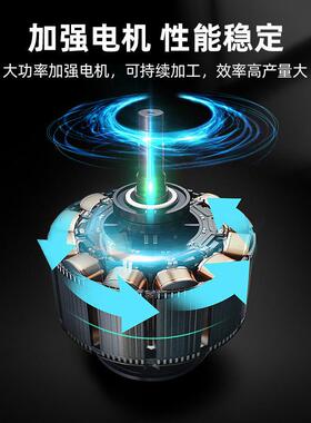 五磨粉磨浆机家FWA用小用型商用干湿两细谷磨面打浆粉碎机豆腐机