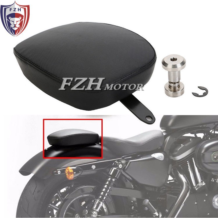 摩托配件哈雷 XL1200 X48改装后坐垫 后坐包 10-18年
