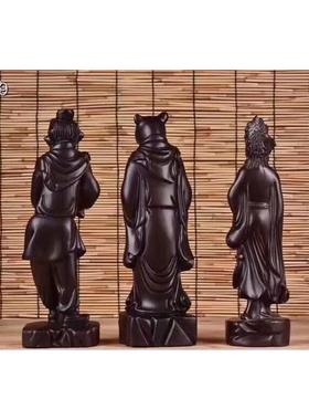 木雕黑檀十二猴生肖猪狗2鸡人物家居摆设1只IEK木马牛龙兔虎鼠羊