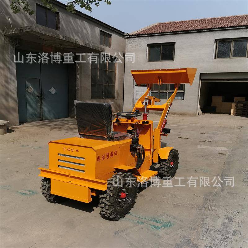 柴ZDS油电动四驱小铲车装载建筑工地小推场土车机农用养殖草清抓