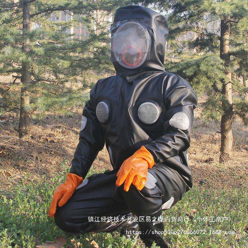 马蜂衣服防蜂马服抓蜂防蜂衣全套加厚马蜂YST服透套气P全U连体带