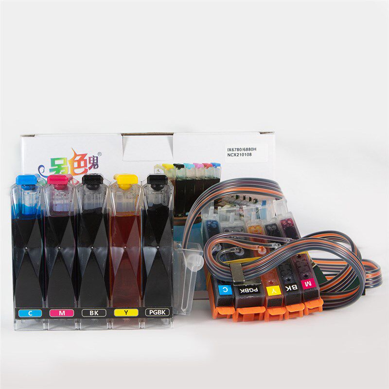 另色鬼连供连续供墨系统IX6780 IX6880打印机ciss芯片带配件墨盒