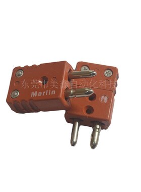 马林Marlin热电偶N型橙色大插头