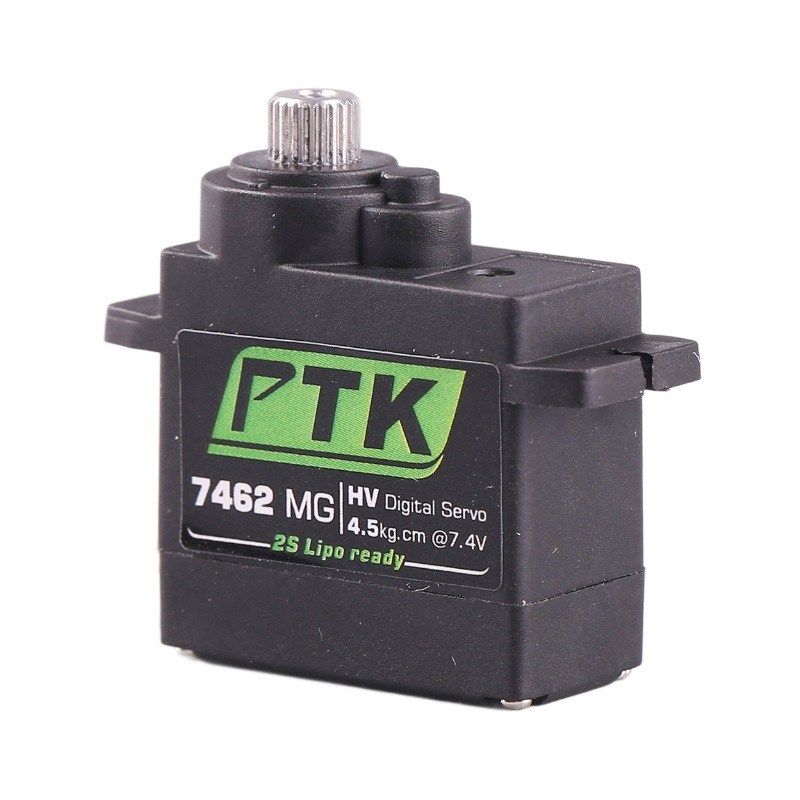PTK 7462W MG 9g微型数字舵机防水4kg扭力机器人固定翼高压伺服器