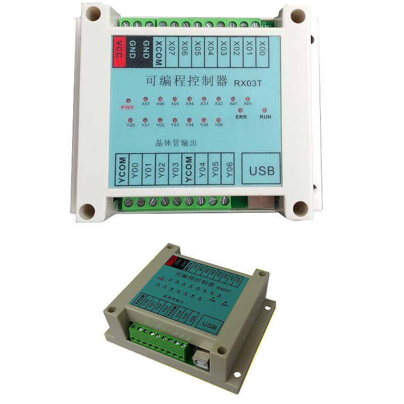 简易PLC可编程控制器 手机平板 顺序控制 电磁阀 时间继电器RX03T