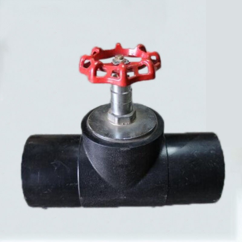 立勤 全新料对接式HDPE升降式铜截止阀对接截止阀闸阀门75-200