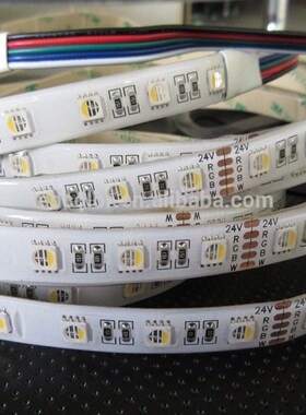 24V LED5050 60灯/米 RGBW/RGBWW四色同一灯珠,防水,不防水灯带