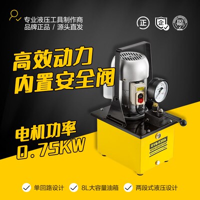 GYB-630A超高压电动油泵单回路标准电动泵手动控制阀控制