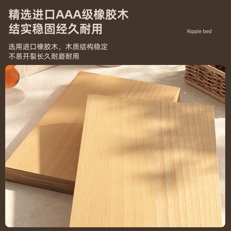 实木凳子藤编圆凳家用可叠放高板凳现代简约N客厅木头小矮凳餐椅