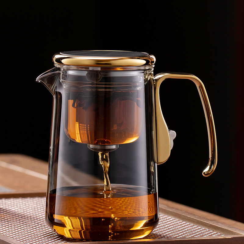 新款磁吸飘逸杯泡茶壶神器