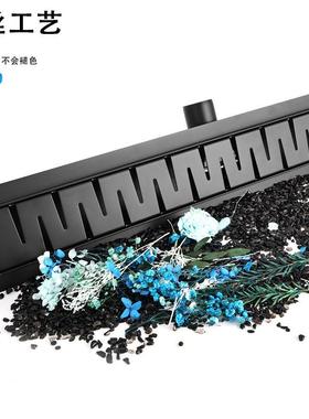 欧系侧排波格4不3锈钢地0漏BAD54900卫兰生间浴室大排量长条防臭