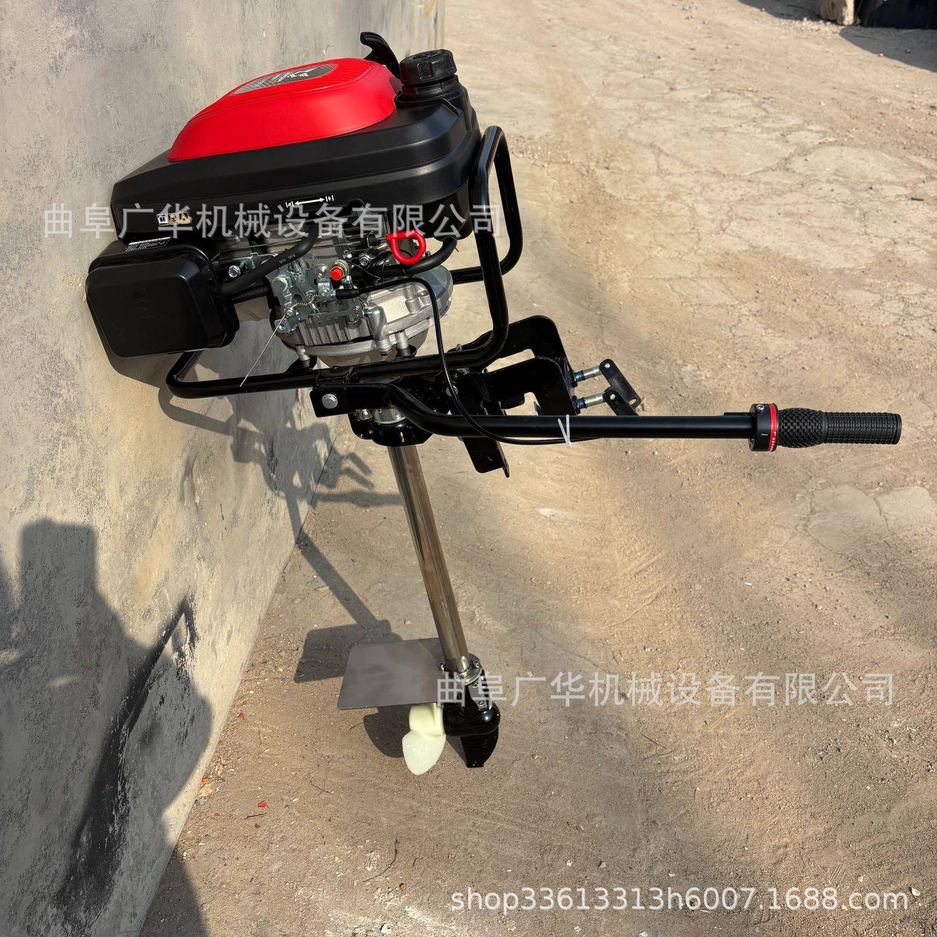 二冲5程快艇用挂桨机1马力油船推进器柴EFO油船挂汽机