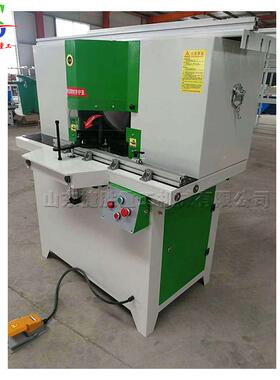 铝合相框门窗切割式器平台双头切割金锯展示柜木js-1板切角设备