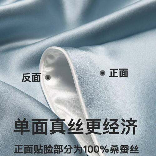 30姆米真丝枕桑蚕封丝套丝绸夏季枕头套信枕巾乳胶AL100M29枕套AB