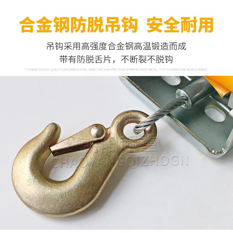 手绞盘卷机自锁800-2500式手扬摇动车小型家用起重升降绞吊机牵引