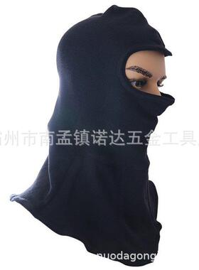 森林耐高护脖救火头罩灭防火火黑色面罩火GBA头套防护隔温热面灾